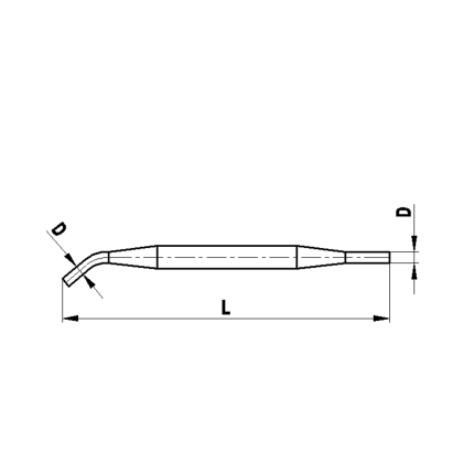 Гаечный ключ M5 из нержавеющей стали 2,9 x1 Renishaw A-5555-0240