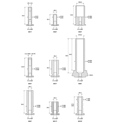 Renishaw MS4/T CMM Хвостовик зонда M-1046-1128